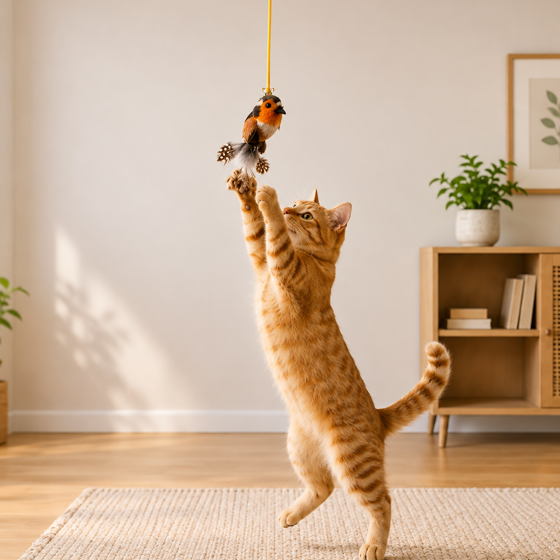 Interactive Vocal Bird Cat Toy